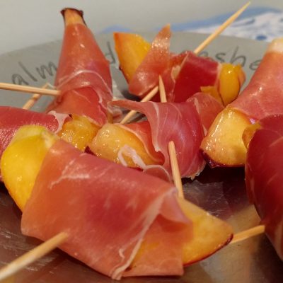 Ham And Peach Nibbles