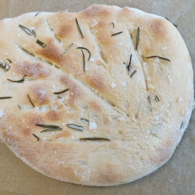 Rosemary and Red Onion Fougasse